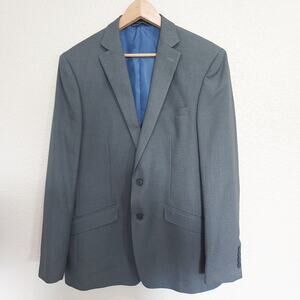 M151 Gray 2 Button Sports Jacket Blazer Size L